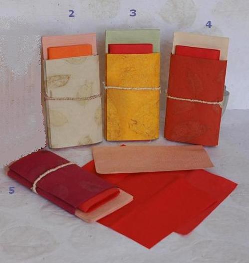 Indipaper - writing set in wrap cover (writing set in wrap cover)